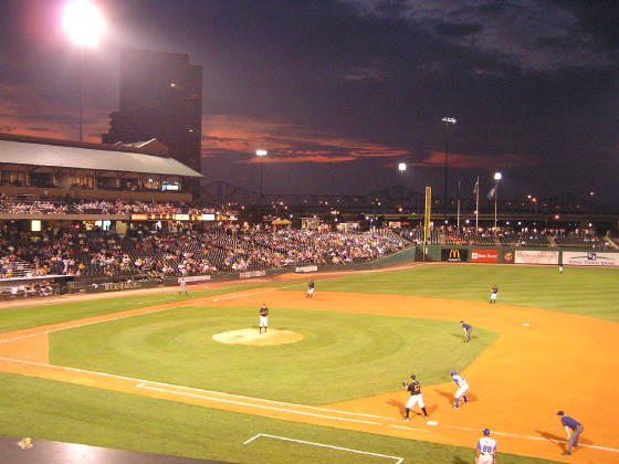 A late summer evening in Louisville